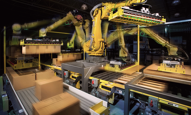 Робот на производстве